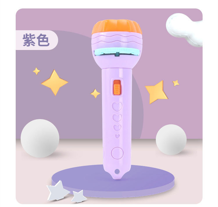 Baby Sleeping Story Book Flashlight Projector Torch Lamp Toy Early Education Toy for Kid Holiday Birthday Xmas Gift Light Up Toy