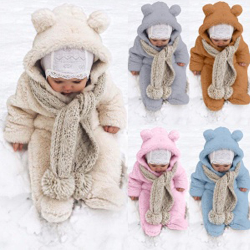 Cute Bear Type Baby Clothes Animal Toddler Newborn Romper Soft One Piece Infant Baby Clothing Outfit Boys Girls Costume Hooded Cute Bear Type Baby Clothes Animal Toddler Newborn Romper Soft One Piece Infant Baby Clothing Outfit Boys Girls Costume Hooded