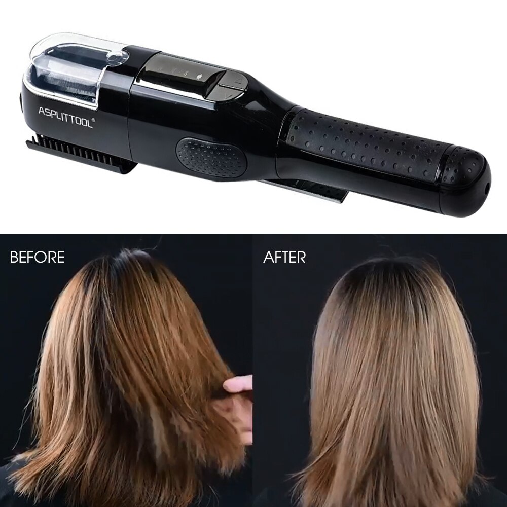 Cordless Split End Hair Trimmer for Men and Women Includes Fixed 1/4″ Trim Settings Includes Hair Accessories and Carrying Bag Cordless Split End Hair Trimmer for Men and Women Includes Fixed 1/4