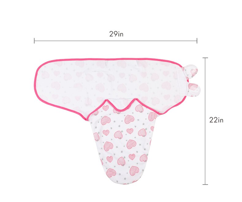 100% Organic Cotton Baby Swaddle Wrap for Infant