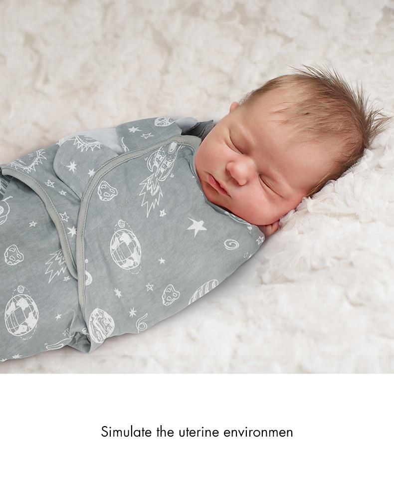 100% Organic Cotton Baby Swaddle Wrap for Infant