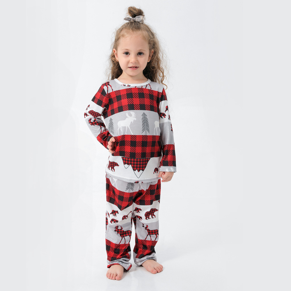 Winter Christmas Family Matching  pajamas set