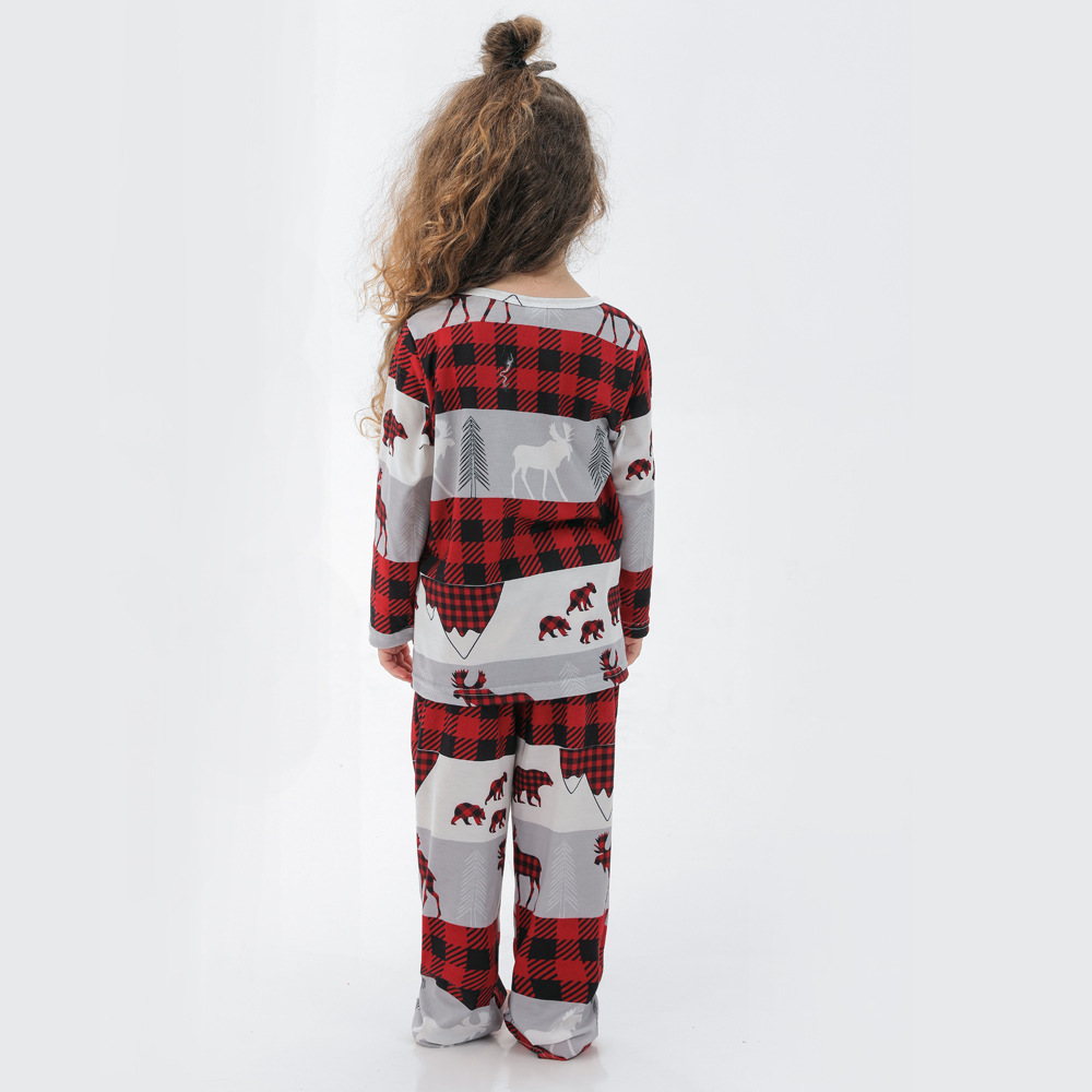 Winter Christmas Family Matching  pajamas set