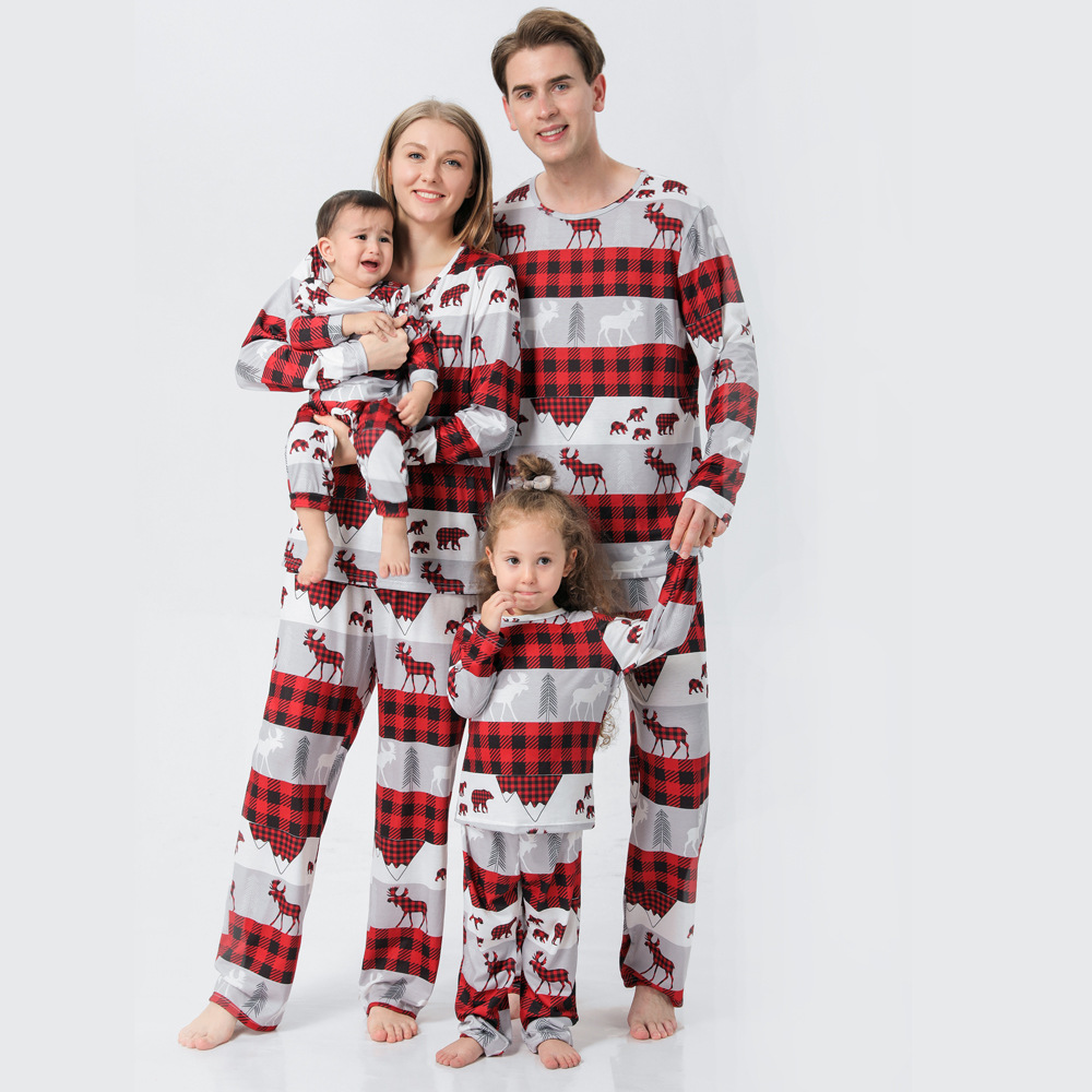 Winter Christmas Family Matching  pajamas set