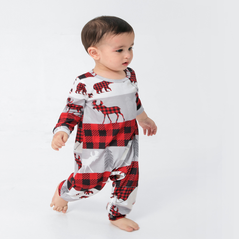 Winter Christmas Family Matching  pajamas set