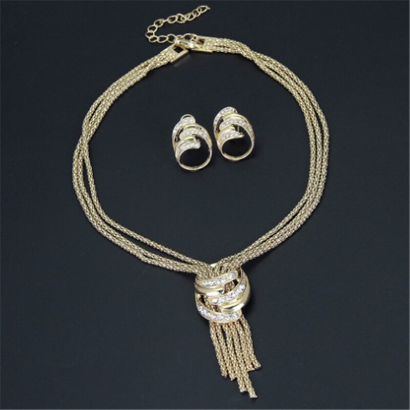 4pcs Jewellery Set For African Beads Jewellery Set