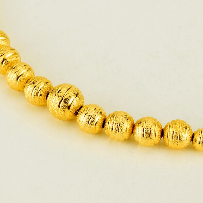 Hot Selling Gold Plated Bead Jewellery Set