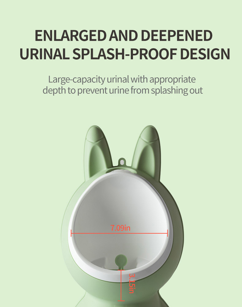Portable Rabbit Baby Potty Toilet Stand Vertical Urinal Training For Boys