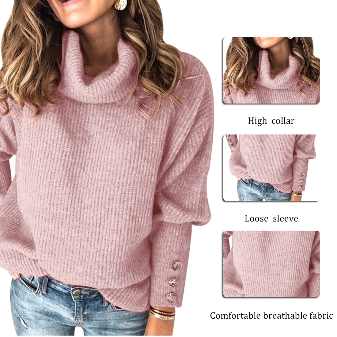 2 Piece Set Long Sleeve Knitted Sweater Bodycon  Pullover Long Pencil Skirt Suit 2 Piece Set Long Sleeve Knitted Sweater Bodycon  Pullover Long Pencil Skirt Suit