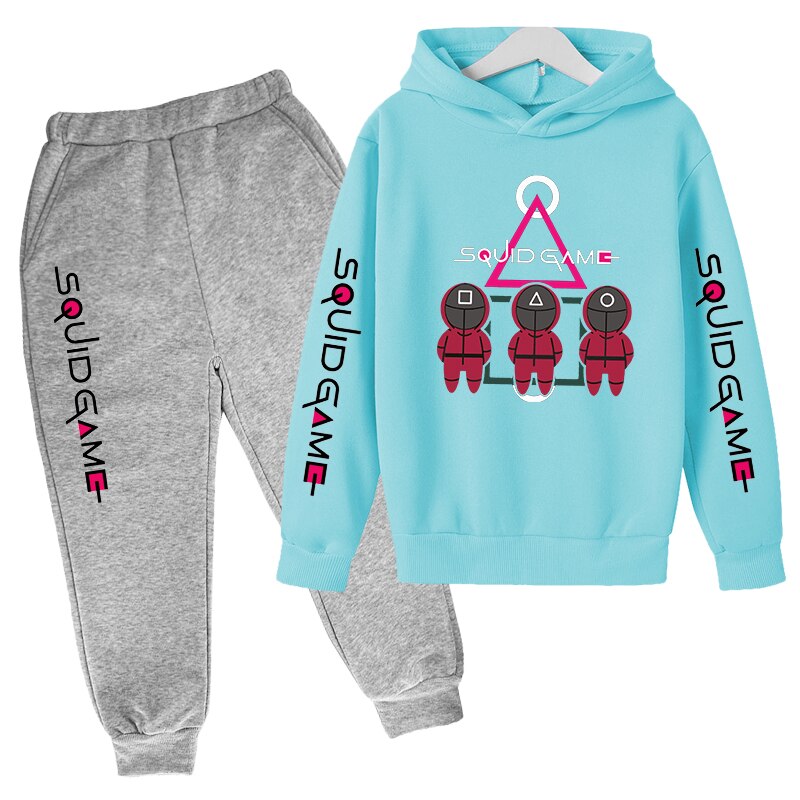 Boy/girl  Squid Game Tracksuit Hoodie