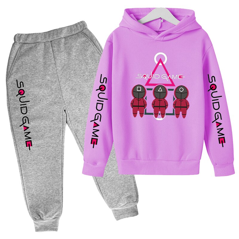 Boy/girl  Squid Game Tracksuit Hoodie