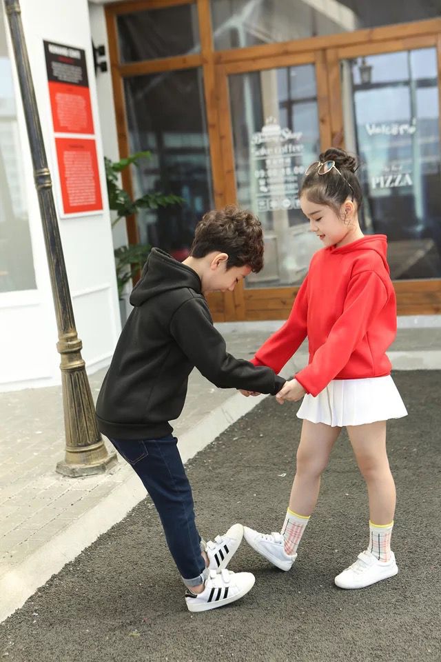 2PCS Kids Pokemon Cartoon Hoodies Outfits 4-14 Years