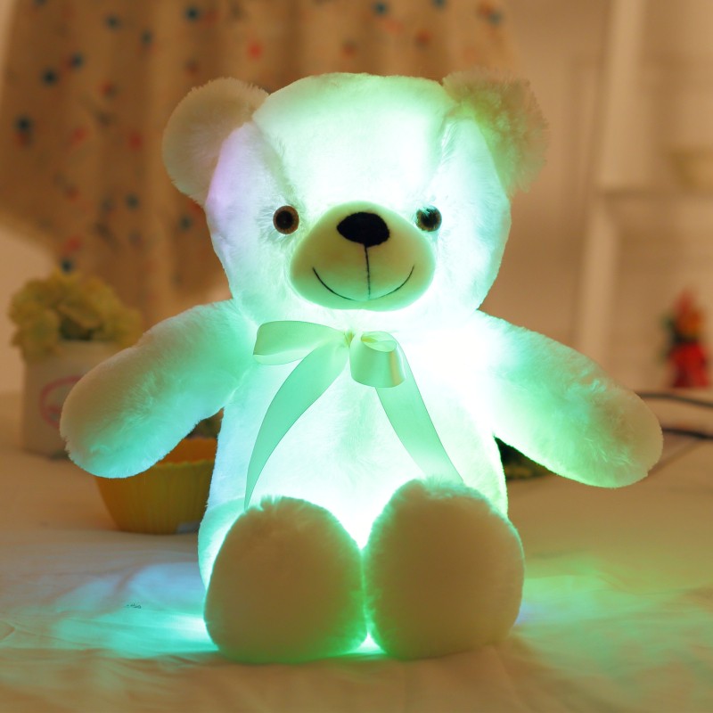 Colourful Glowing Teddy Bear Plush Toy Colourful Glowing Teddy Bear Plush Toy