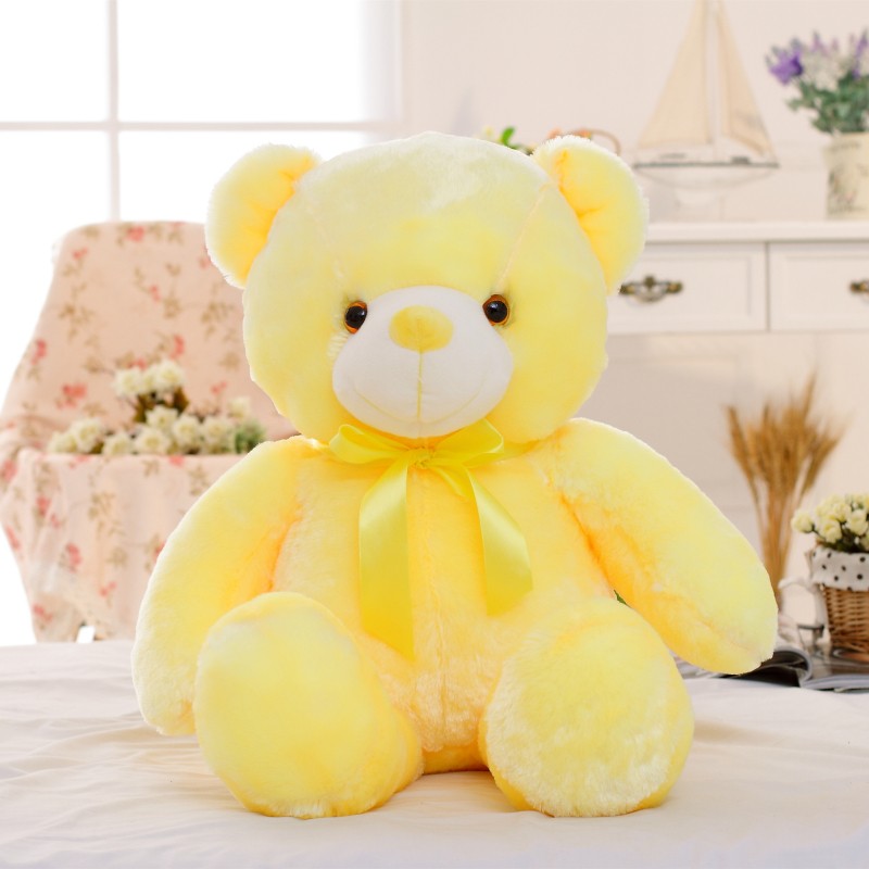 Colourful Glowing Teddy Bear Plush Toy Colourful Glowing Teddy Bear Plush Toy