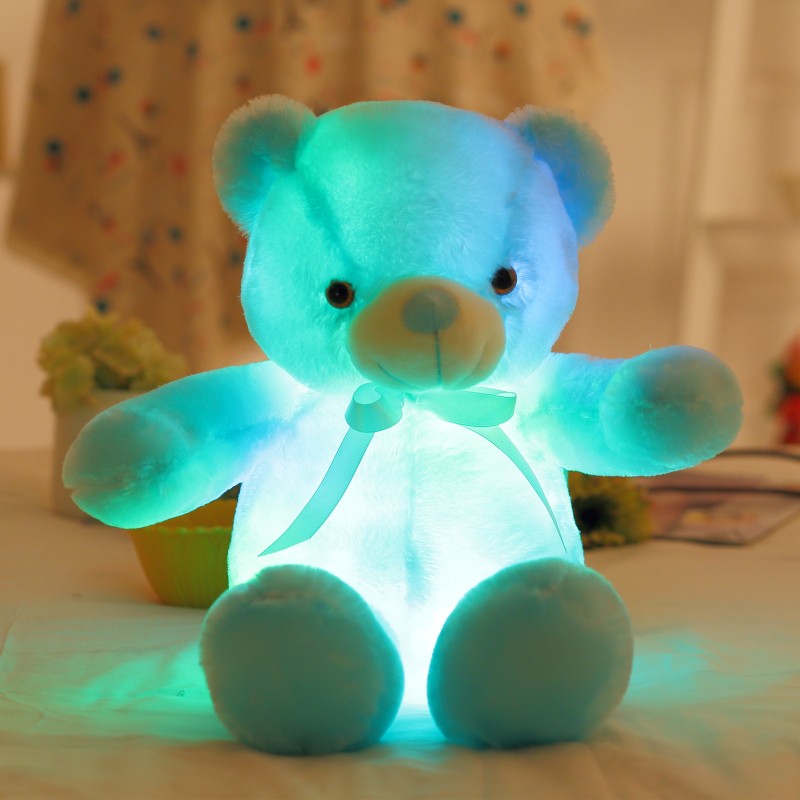 Colourful Glowing Teddy Bear Plush Toy Colourful Glowing Teddy Bear Plush Toy