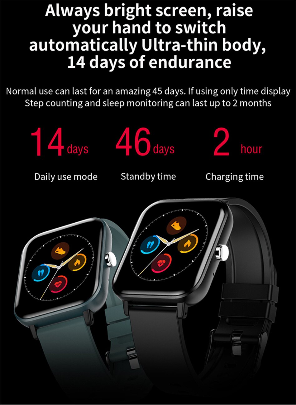 New Multi-function Bluetooth Unisex Smart Watch