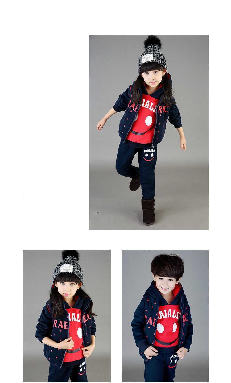Kids 3 PCS Sets Warm Spring Clothing Kids 3 PCS Sets Warm Spring Clothing