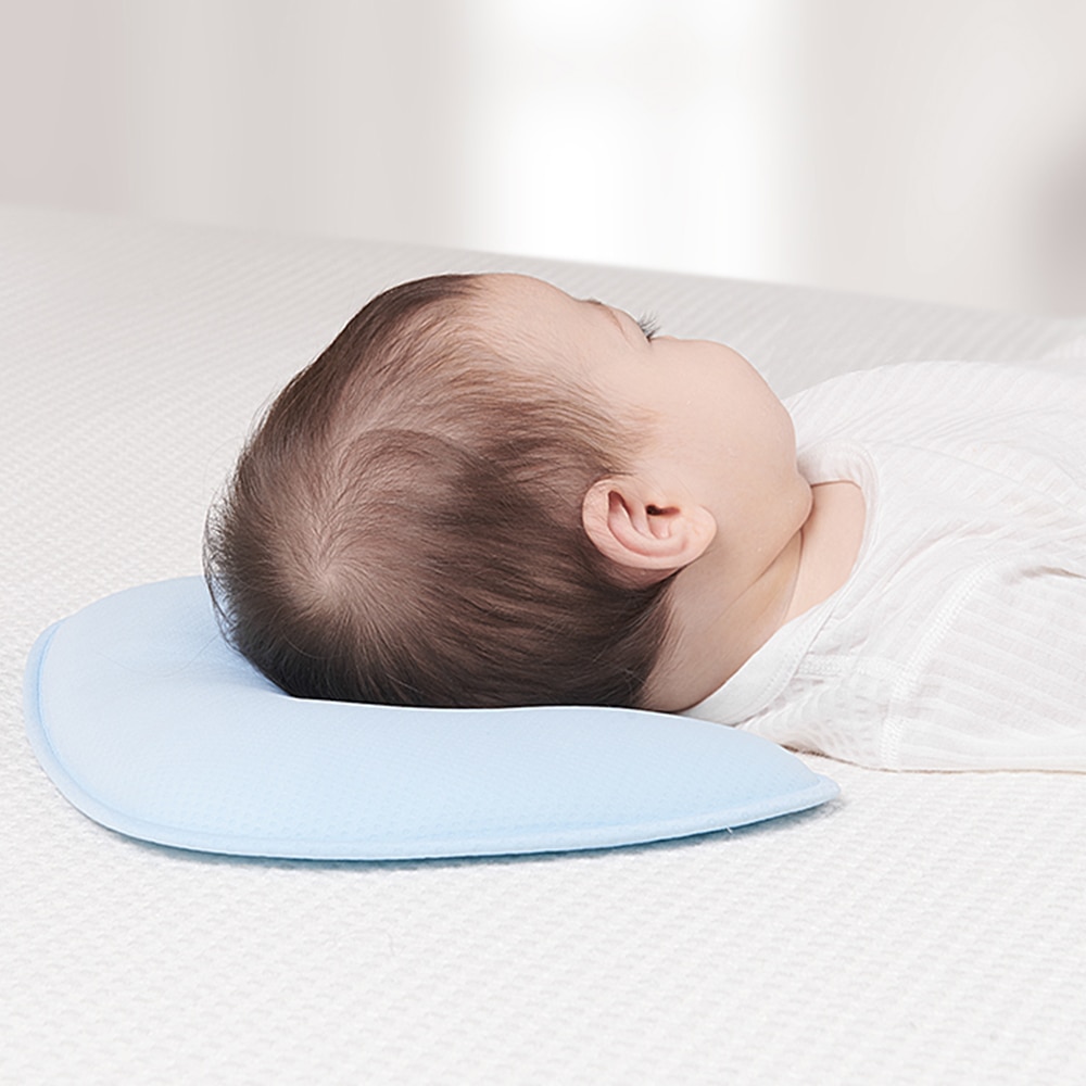 Sunveno Baby Head Shaping Pillow Prevent Flat Head for Newborn Baby Sunveno Baby Head Shaping Pillow Prevent Flat Head for Newborn Baby