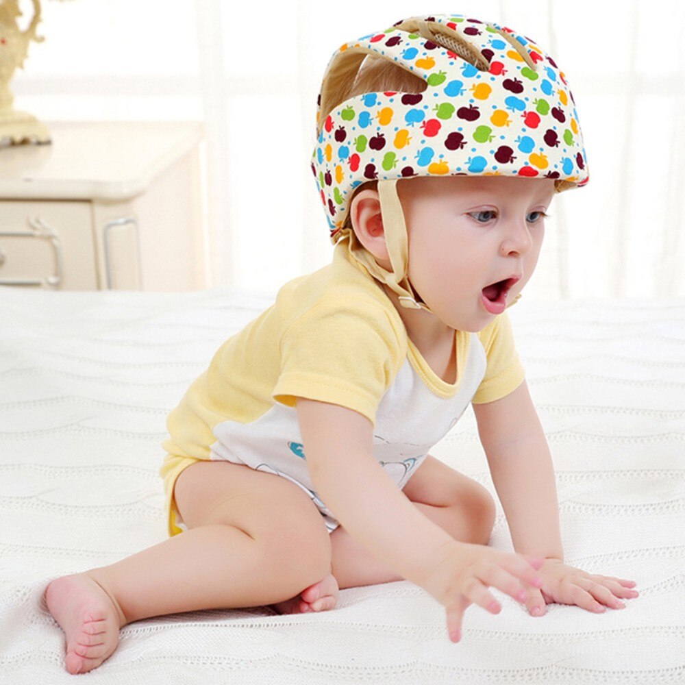 Baby Helmet Safety Head Protection Headgear Toddler Anti-fall Children Learn To Walk Crash Comfortable Adjustable Harnesses Cap