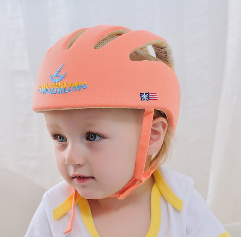 Baby Helmet Safety Head Protection Headgear Toddler Anti-fall Children Learn To Walk Crash Comfortable Adjustable Harnesses Cap