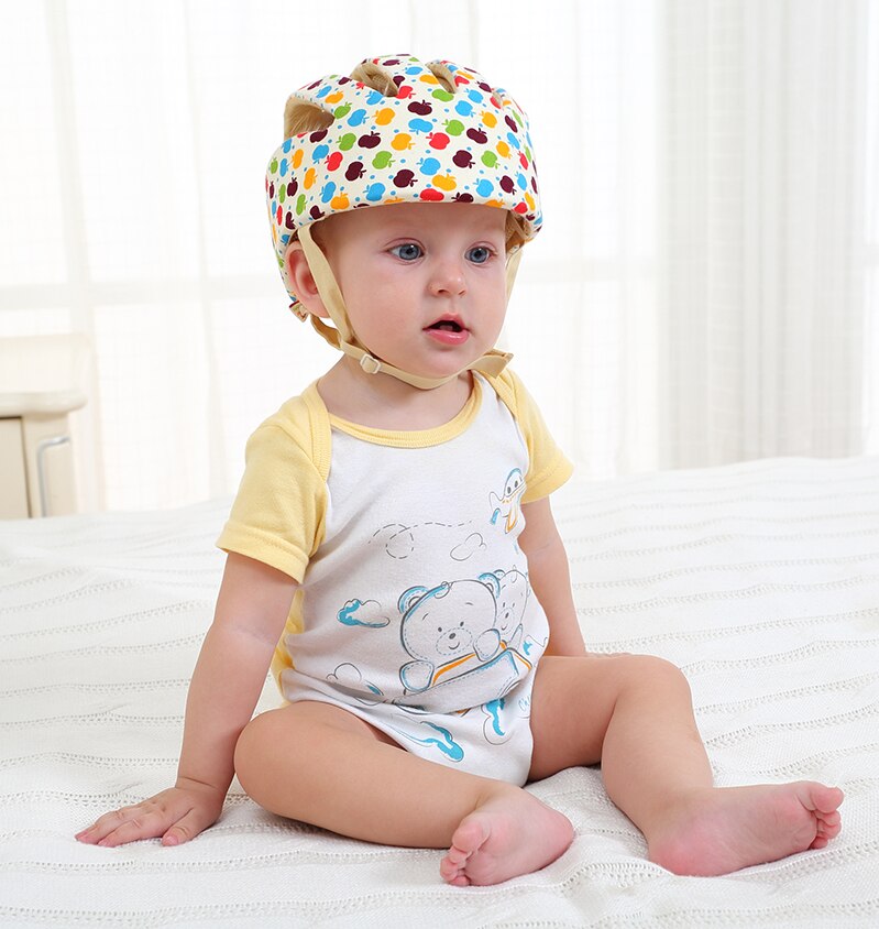 Baby Helmet Safety Head Protection Headgear Toddler Anti-fall Children Learn To Walk Crash Comfortable Adjustable Harnesses Cap