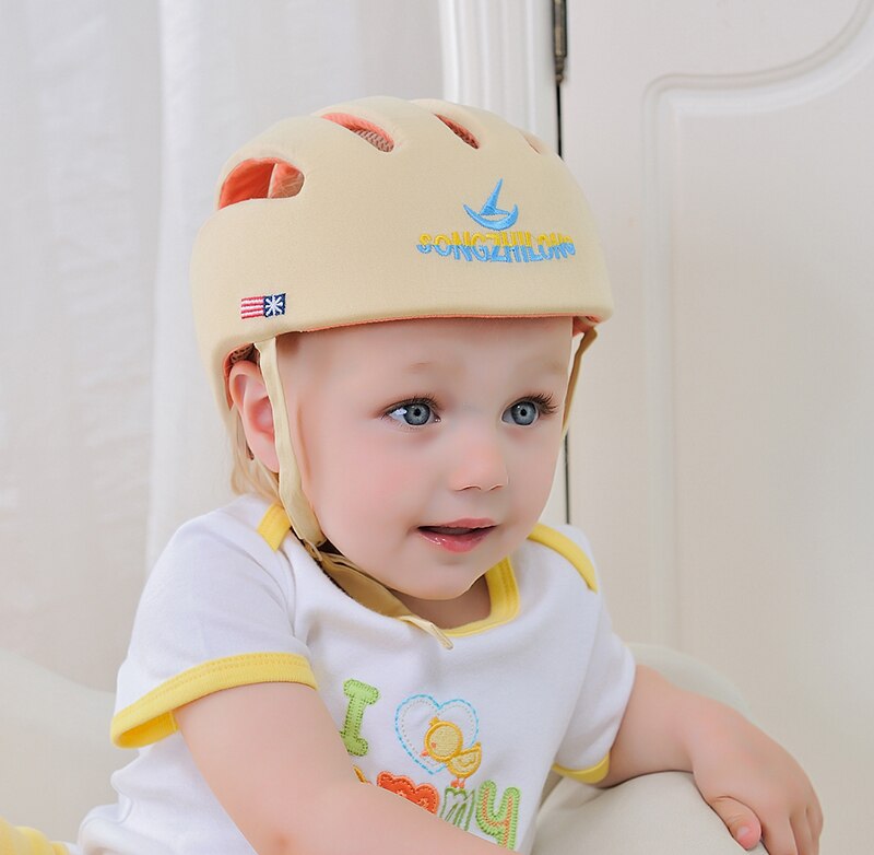 Baby Helmet Safety Head Protection Headgear Toddler Anti-fall Children Learn To Walk Crash Comfortable Adjustable Harnesses Cap