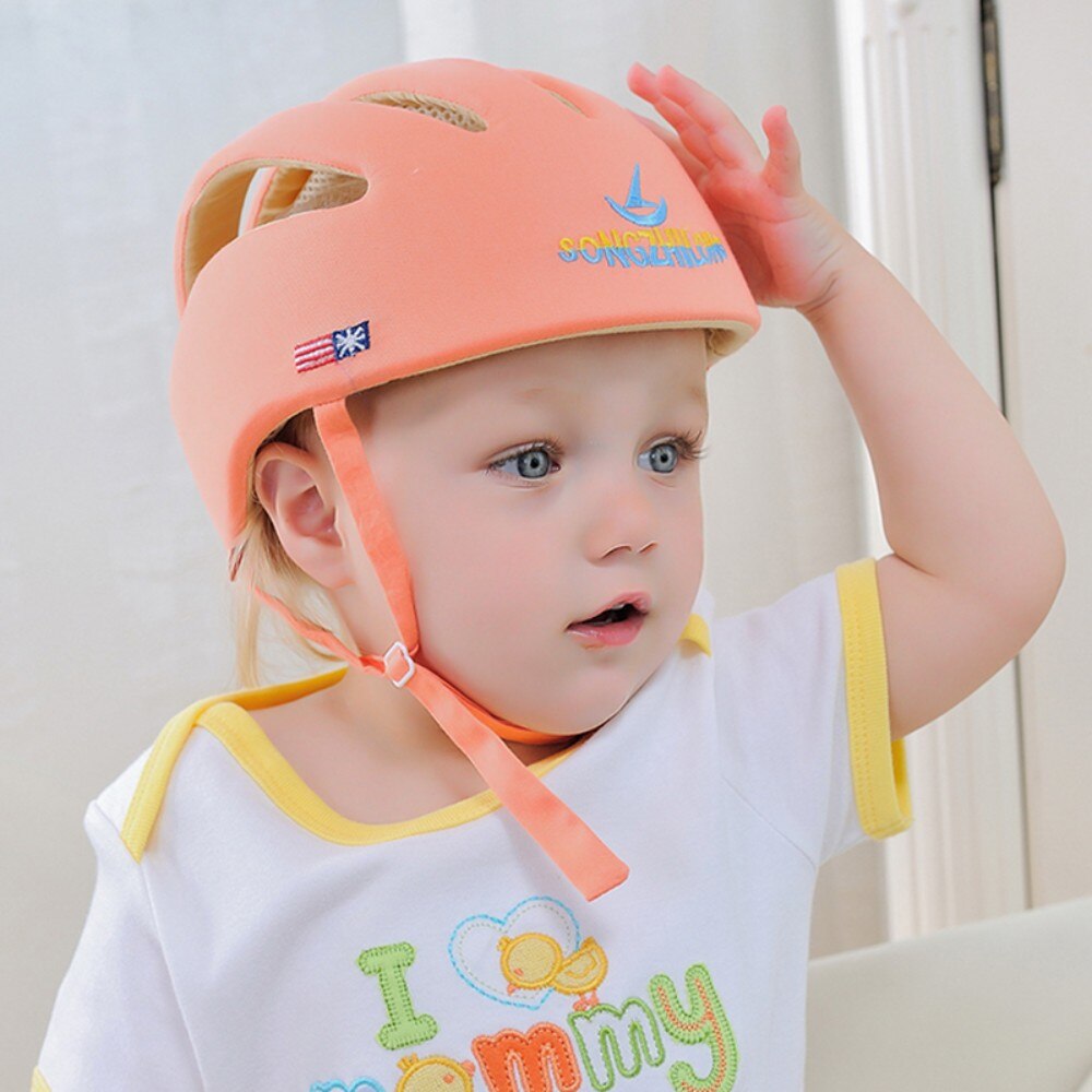 Baby Helmet Safety Head Protection Headgear Toddler Anti-fall Children Learn To Walk Crash Comfortable Adjustable Harnesses Cap Baby Helmet Safety Head Protection Headgear Toddler Anti-fall Children Learn To Walk Crash Comfortable Adjustable Harnesses Cap