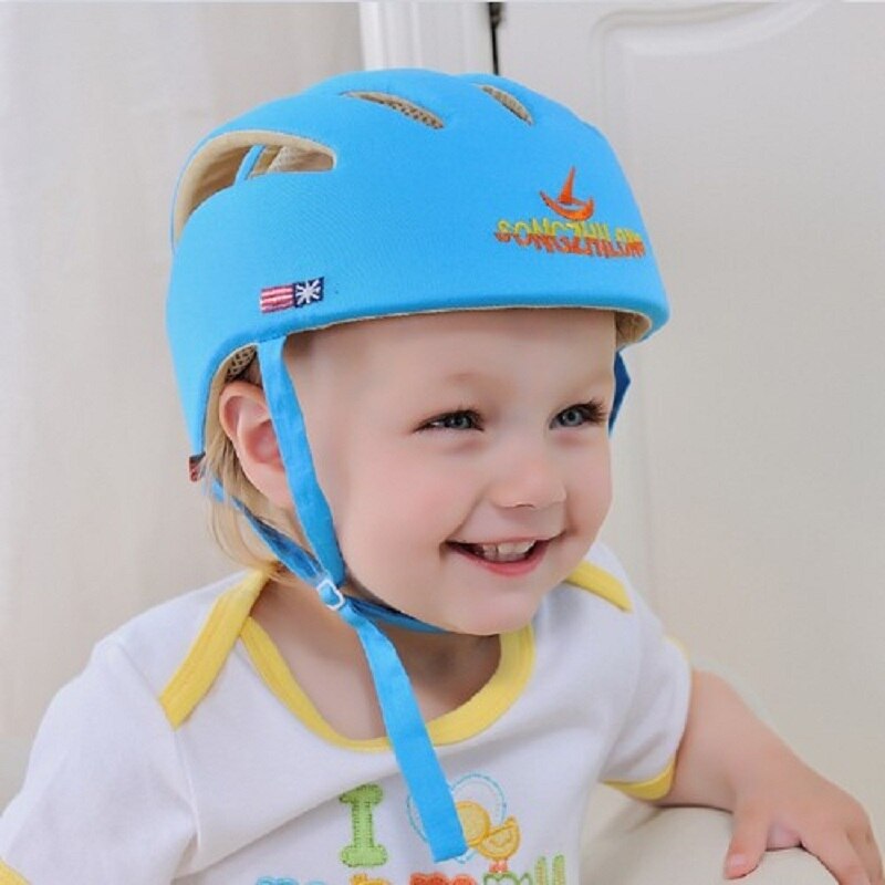Baby Helmet Safety Head Protection Headgear Toddler Anti-fall Children Learn To Walk Crash Comfortable Adjustable Harnesses Cap