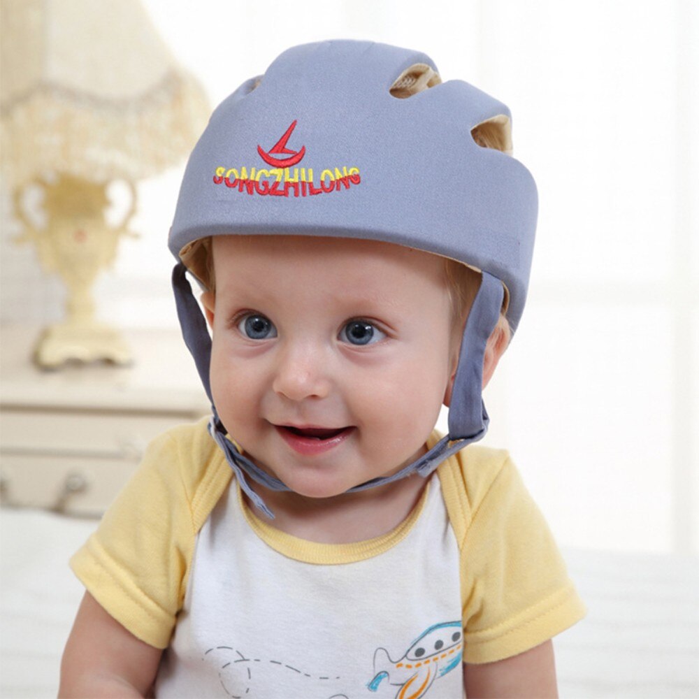 Baby Helmet Safety Head Protection Headgear Toddler Anti-fall Children Learn To Walk Crash Comfortable Adjustable Harnesses Cap