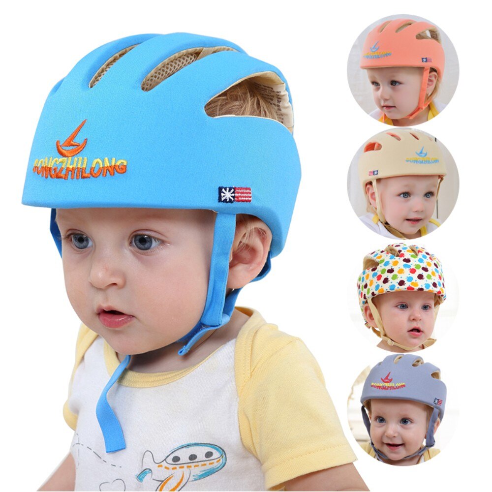 Baby Helmet Safety Head Protection Headgear Toddler Anti-fall Children Learn To Walk Crash Comfortable Adjustable Harnesses Cap Baby Helmet Safety Head Protection Headgear Toddler Anti-fall Children Learn To Walk Crash Comfortable Adjustable Harnesses Cap
