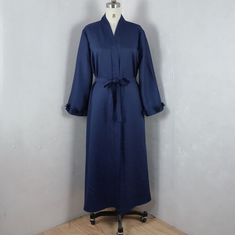 Eid Djellaba Abaya Dubai 3D Appliques Sleeves Muslim Dress Opened Abaya Dubai Turkey Muslim Dress Islam Abayas With Belt WY689 Eid Djellaba Abaya Dubai 3D Appliques Sleeves Muslim Dress Opened Abaya Dubai Turkey Muslim Dress Islam Abayas With Belt WY689