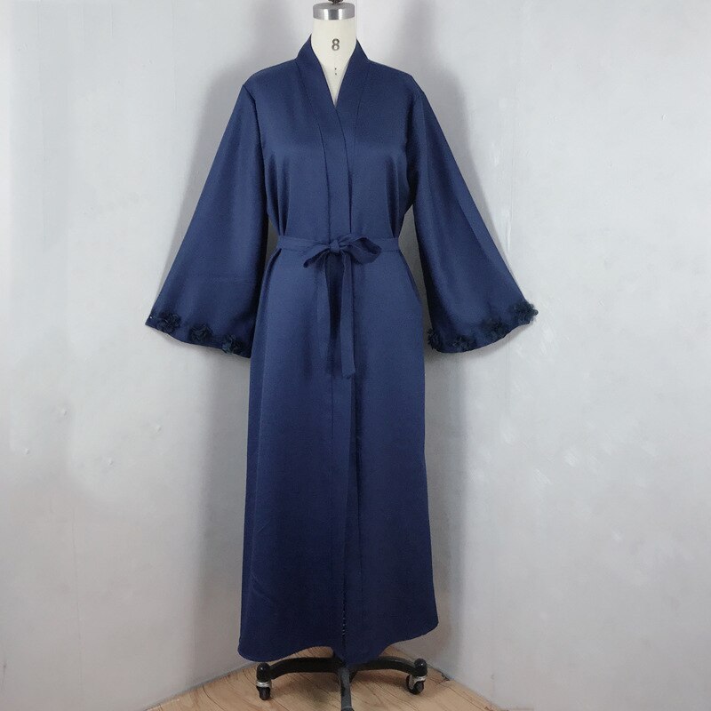 Eid Djellaba Abaya Dubai 3D Appliques Sleeves Muslim Dress Opened Abaya Dubai Turkey Muslim Dress Islam Abayas With Belt WY689 Eid Djellaba Abaya Dubai 3D Appliques Sleeves Muslim Dress Opened Abaya Dubai Turkey Muslim Dress Islam Abayas With Belt WY689