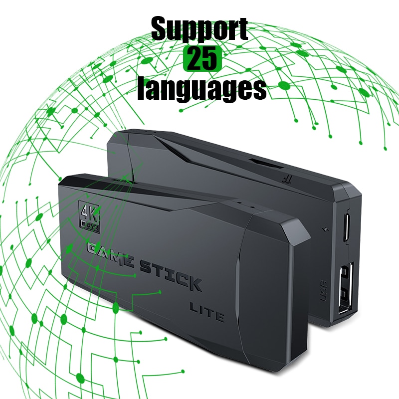 Data Frog Y3 Lite 10000 Games 4K Game Stick TV Video Game Console Wireless Controller for PS1/SNES/SEGA 9 Emulator Retro Console Data Frog Y3 Lite 10000 Games 4K Game Stick TV Video Game Console Wireless Controller for PS1/SNES/SEGA 9 Emulator Retro Console