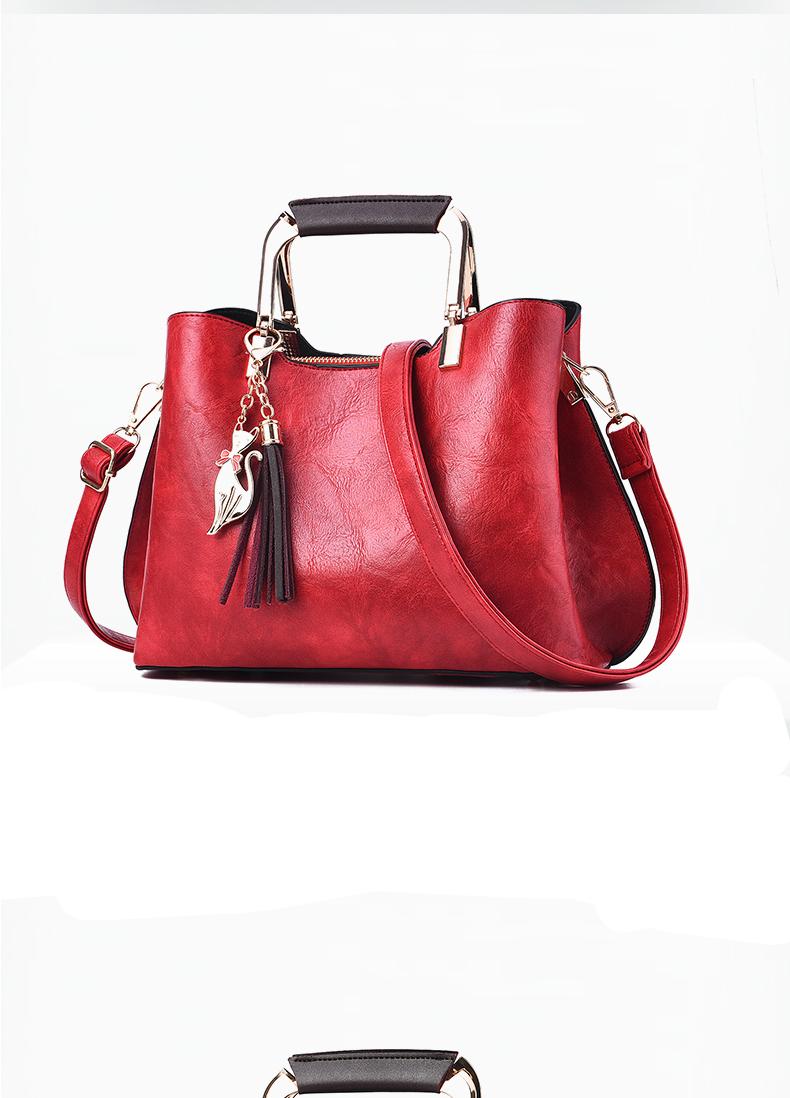 100% Genuine leather Women handbags 2021 New Brand Fashion Women Bag Female Shoulder Bag Soft Leather Women Handbag Vintage bag