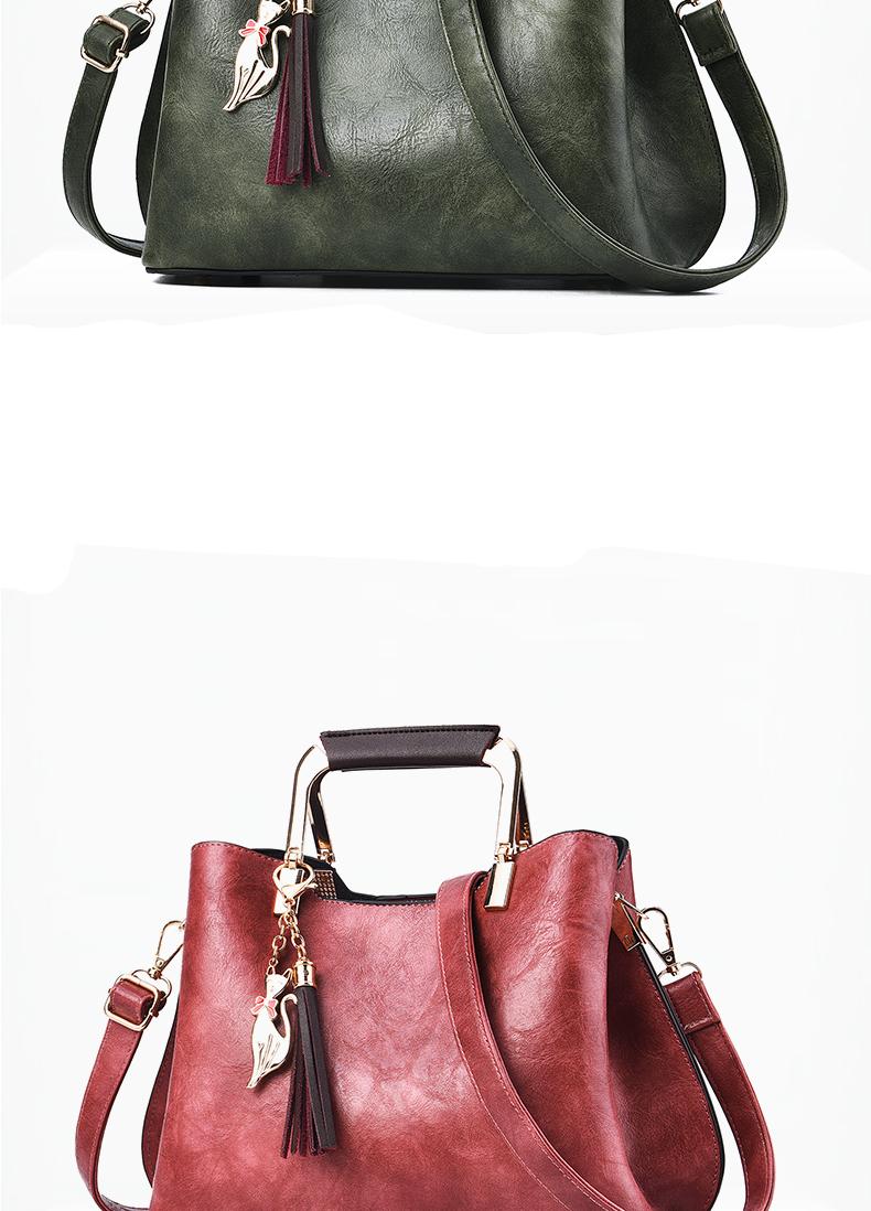 100% Genuine leather Women handbags 2021 New Brand Fashion Women Bag Female Shoulder Bag Soft Leather Women Handbag Vintage bag