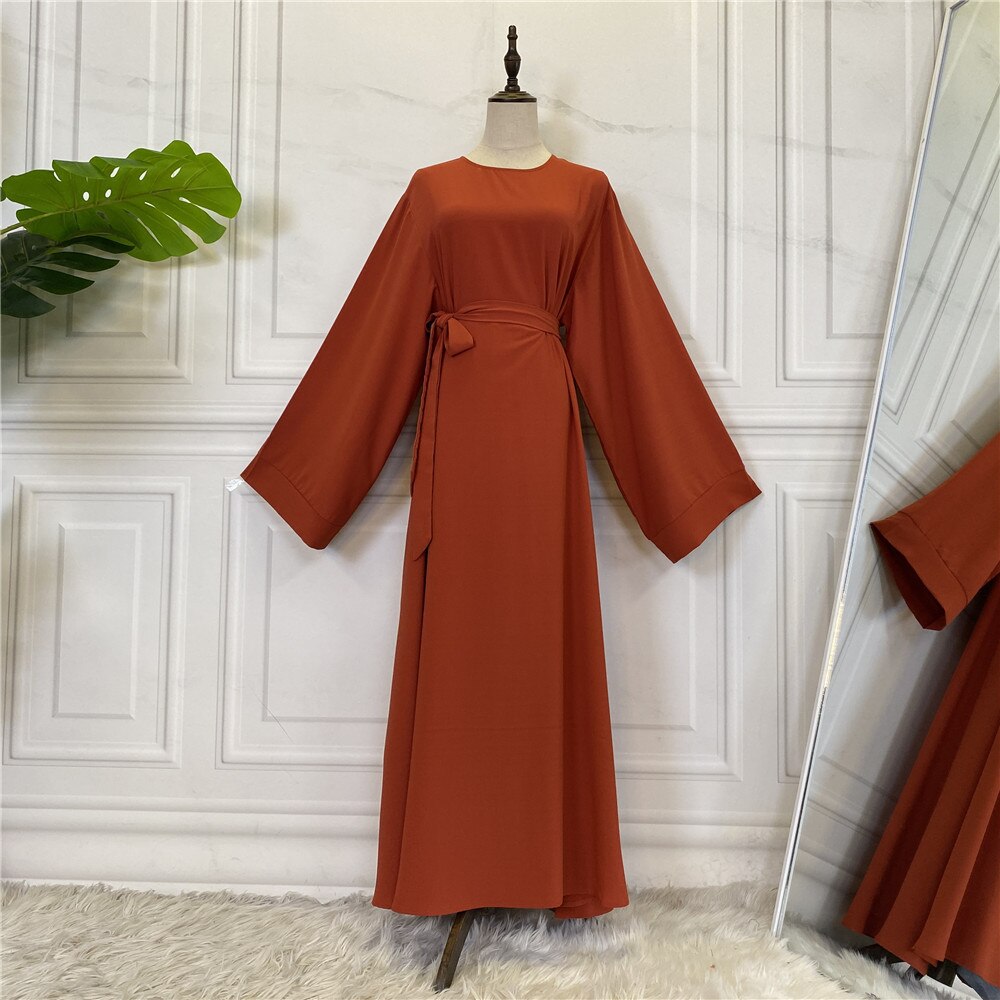 Abaya Dubai Turkey Muslim Fashion Hijab Abaya For Women Solid Color Islam Clothing African Dresses For Women Musulman Djellaba