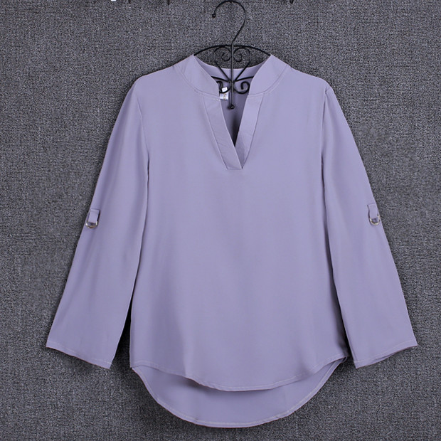 blusas mujer de moda women V-neck Chiffon Blouses Long sleeve Female Shirt Fashion Plus Size blusa feminina blouse S-5XL blusas mujer de moda women V-neck Chiffon Blouses Long sleeve Female Shirt Fashion Plus Size blusa feminina blouse S-5XL