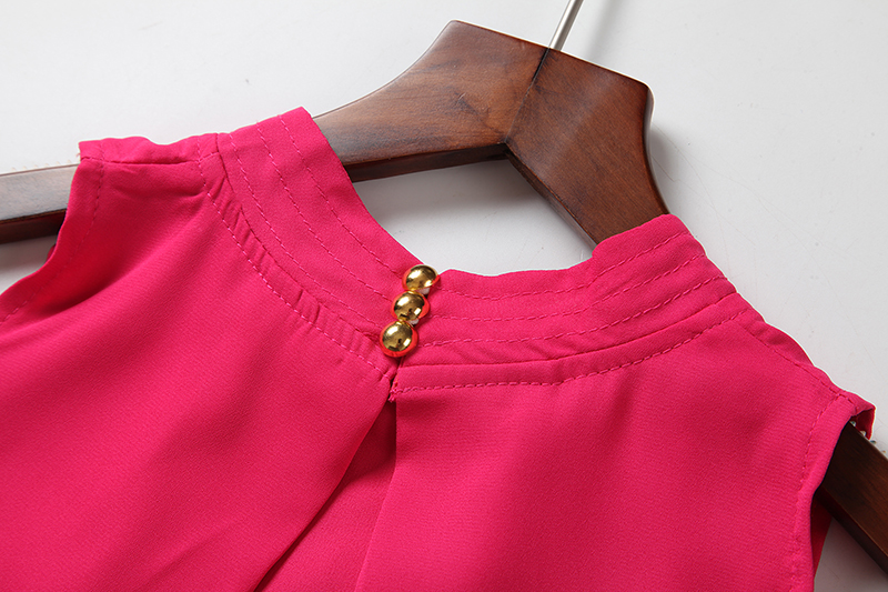 Chiffon Sleeveless Blouse 2020 Women Tops Brand Plus Size Causal Blouses Lady Shirts Summer Tops Blusas women clothing 5XL