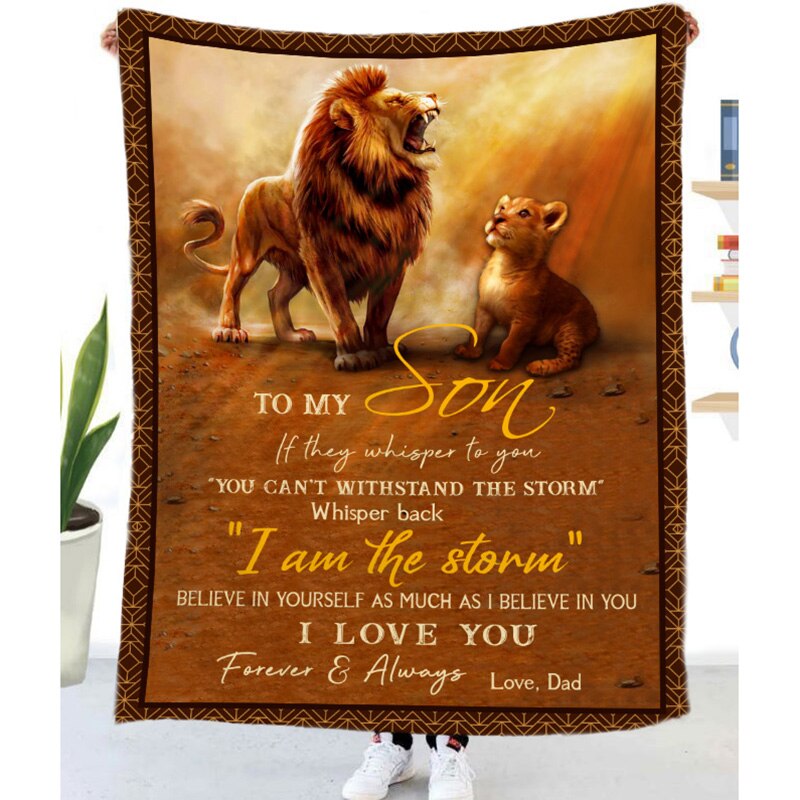 Letter Blanket to My Son Letter Printed Fleece Blanket Dad Mom for Son Air Mail Blanket Letter Quilts Positive Encourage Love Letter Blanket to My Son Letter Printed Fleece Blanket Dad Mom for Son Air Mail Blanket Letter Quilts Positive Encourage Love