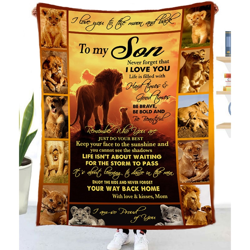 Letter Blanket to My Son Letter Printed Fleece Blanket Dad Mom for Son Air Mail Blanket Letter Quilts Positive Encourage Love Letter Blanket to My Son Letter Printed Fleece Blanket Dad Mom for Son Air Mail Blanket Letter Quilts Positive Encourage Love