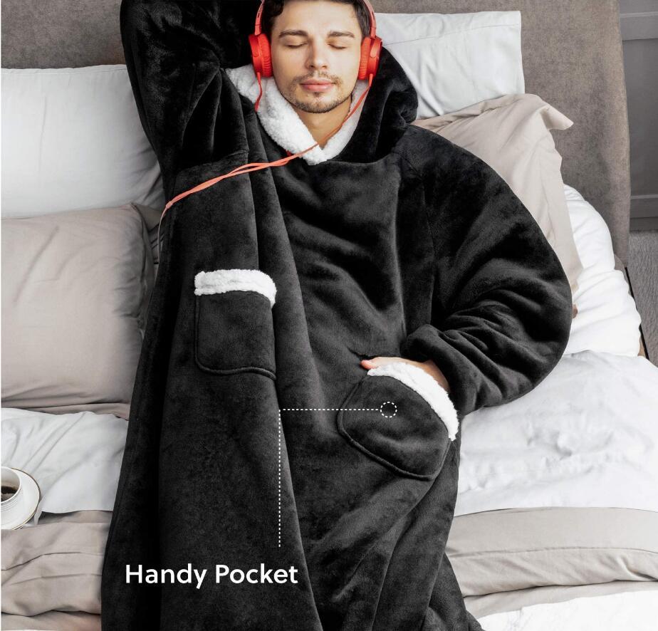 Winter Oversized Hoodies Sweatshirt Women Men Pullover Giant TV Blanket Hoodie Super Long Flannel Blanket with Sleeves Sudaderas Winter Oversized Hoodies Sweatshirt Women Men Pullover Giant TV Blanket Hoodie Super Long Flannel Blanket with Sleeves Sudaderas