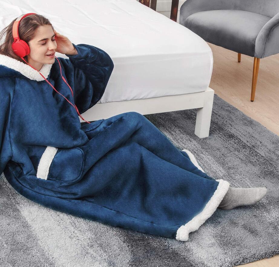Winter Oversized Hoodies Sweatshirt Women Men Pullover Giant TV Blanket Hoodie Super Long Flannel Blanket with Sleeves Sudaderas Winter Oversized Hoodies Sweatshirt Women Men Pullover Giant TV Blanket Hoodie Super Long Flannel Blanket with Sleeves Sudaderas