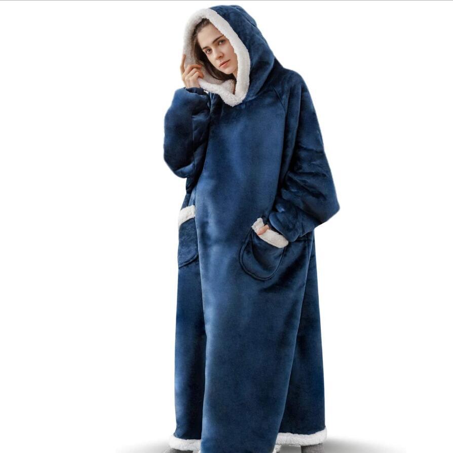 Winter Oversized Hoodies Sweatshirt Women Men Pullover Giant TV Blanket Hoodie Super Long Flannel Blanket with Sleeves Sudaderas Winter Oversized Hoodies Sweatshirt Women Men Pullover Giant TV Blanket Hoodie Super Long Flannel Blanket with Sleeves Sudaderas