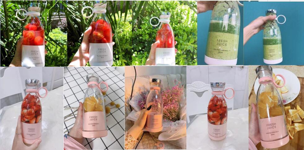 Portable Electric Juicer Blender Usb Mini Fruit Mixers Juicers Fruit Extractors Food Milkshake Multifunction Juice Maker Machine