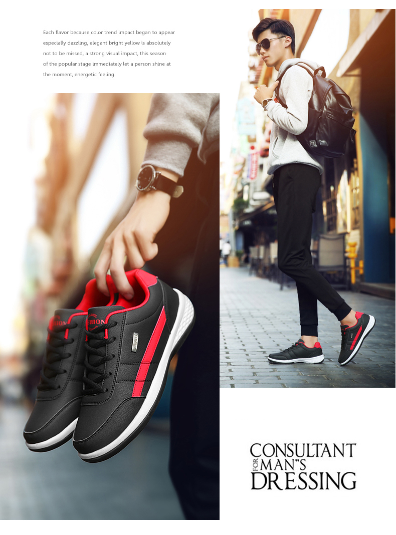 2021 Leather Men Shoes Luxury Brand England Trend Casual Shoes Men Sneakers Breathable Leisure Male Footwear Chaussure Homme