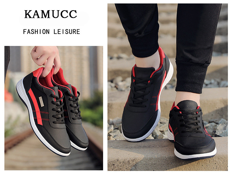 2021 Leather Men Shoes Luxury Brand England Trend Casual Shoes Men Sneakers Breathable Leisure Male Footwear Chaussure Homme