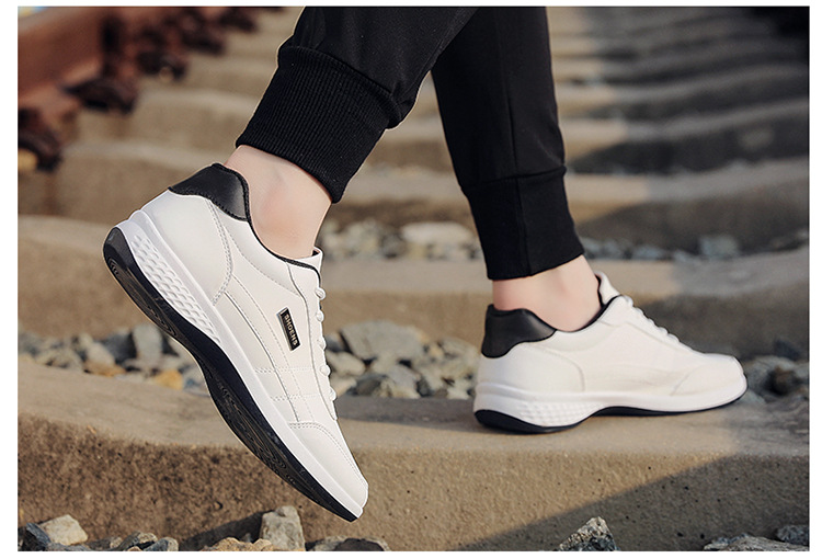 2021 Leather Men Shoes Luxury Brand England Trend Casual Shoes Men Sneakers Breathable Leisure Male Footwear Chaussure Homme