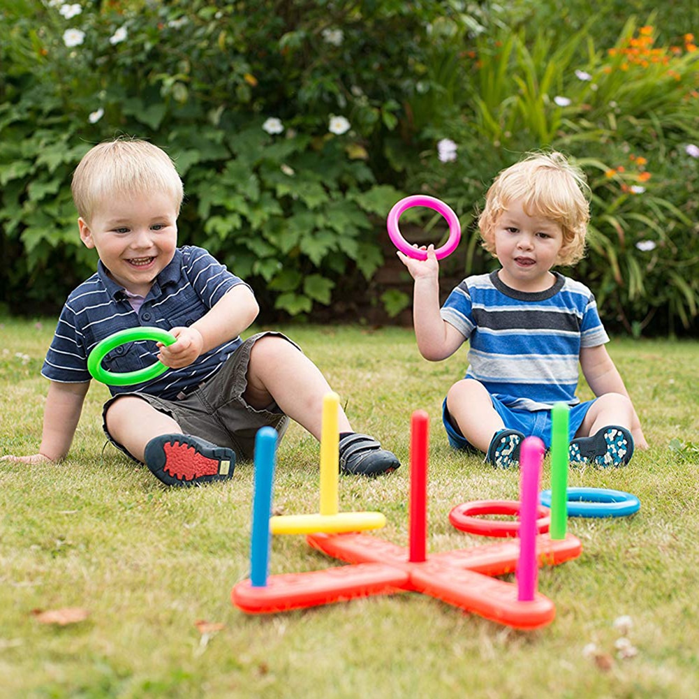 Baby Stacking Cup & Sports Circle Ferrule Stacked Layers Throwing Game Parent-Child Interactive Ferrule Kids Outdoor Toys ZXH Baby Stacking Cup & Sports Circle Ferrule Stacked Layers Throwing Game Parent-Child Interactive Ferrule Kids Outdoor Toys ZXH