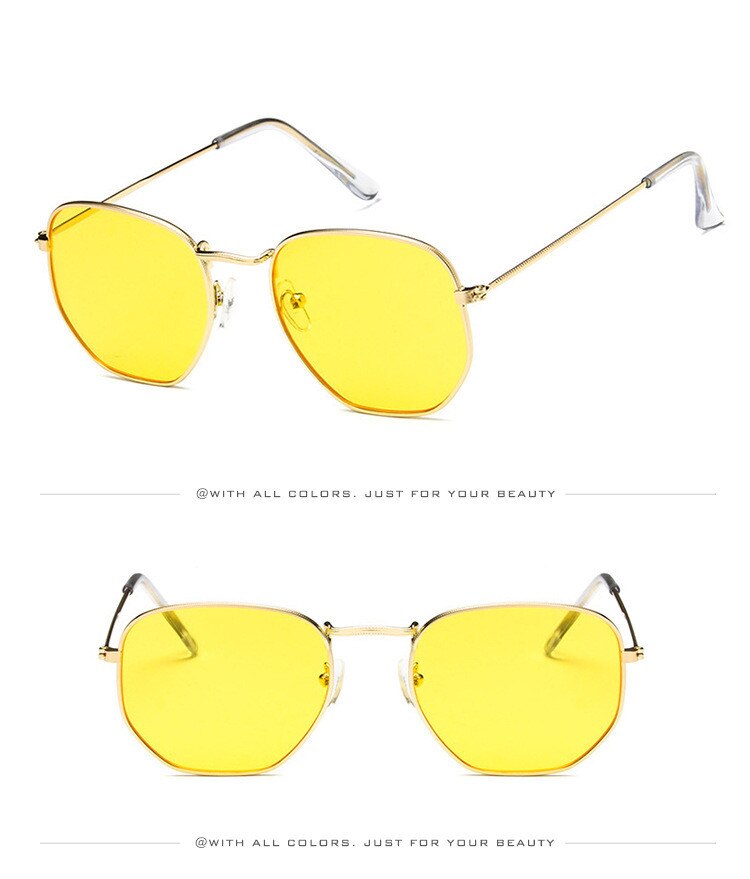 2022 Vintage Metal Men Sunglasses Brand Designer Sun Glasses Women Female Classic Driving Eyewear uv400 Oculos De Sol Masculino