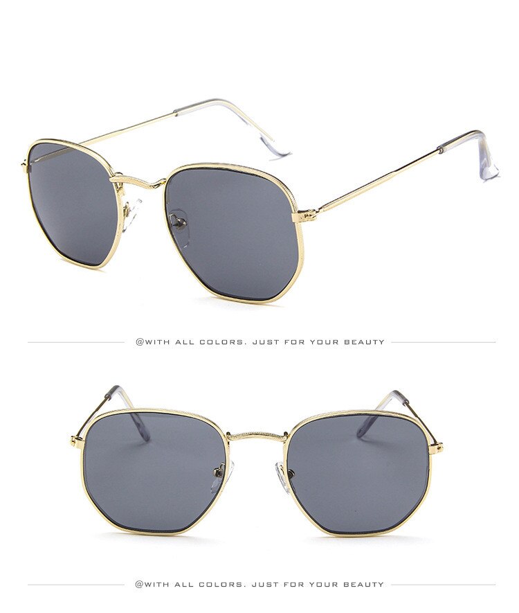 2022 Vintage Metal Men Sunglasses Brand Designer Sun Glasses Women Female Classic Driving Eyewear uv400 Oculos De Sol Masculino